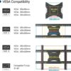 BONTEC TV Wall Bracket for 37-80 inch LED LCD Flat & Curved Screen, Swivel Tilt TV Wall Mount Full Motion, Heavy Duty Strong Solid Dual Arms up t