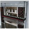 Ceiling Stylish Simplicity Wine Glass Holder Stylish Simplicity Industrial Vintage Iron Inverted High Glass Holder Kitchen Tableware Glass Bottle