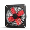WUHUAROU 12 Inch Exhaust Fan Kitchen Window Type Exhaust Fan Powerful Exhaust Fan Bathroom Household Mute Range Smoke Exhaust Fan