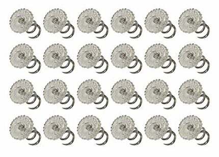 GiftsScotland.com 24 Loose Cover Twist Spiral Piggy Pins Chair Sofa Headrest Covers Backs Antimacassar Upholstery Car Headliner