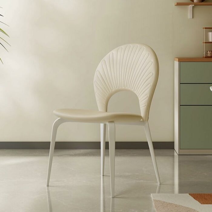 maozi Dining Chair Back Kitchen Dinning Tables Chairs Living Room Lounge Decoration Living Room Chair (Color : D, Size : Light Grey)