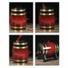 Stylish Simplicity Wine Shelf Oak Barrel Wine Barrel Wine Red Wine Barrel Household with Faucet Brewed Wine, PIBM, a,