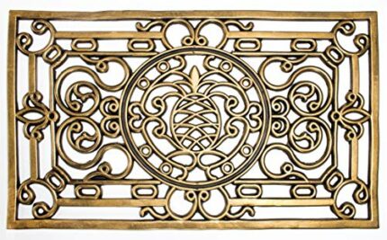 andiamo Door Mat, Gold, 45 x 75 cm