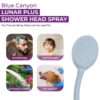 Blue Canyon Solo II Bath Mixer Shower Spray| Bathroom Accessory| Premium Shower Attachment for Bath taps| Push-on-Fitting| Suitable for Round & O