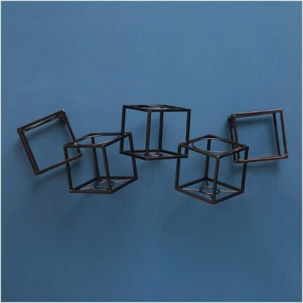 Wine racks Home/Bar Retro 5 Bottles, Wall Mounted Metal Vintage Wine Bottle Holder, Wall Decoration Wine Shelf, for Bar/Kitchen/Cabinet Organizer