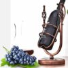 DLOETT Creative Metal Wine Rack Creative Swing Small Wine Rack Bar Stand Display Stand Bracket Decoration