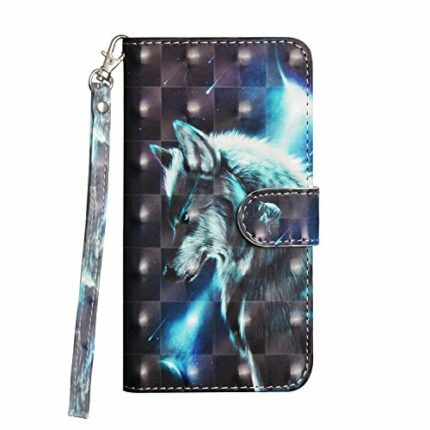 Thoankj Nokia G22 Phone Case, Shockproof 3D Art PU Leather Flip Wallet Cases with Magnetic Kickstand Money Pouch Folio TPU Bumper Gel Protective