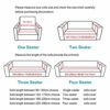 Yeahmart Thick Sofa Covers 1/2/3 Seater Pure Color Sofa Protector Velvet Easy Fit Elastic Fabric Stretch Couch Slipcover (Silver Grey, 3 Seater 1