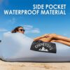 Chiniyoyo Inflatable Sofa, Inflatable Lounger Air Sofa Portable,Waterproof Anti-Air Leaking Design, Ideal Couch for Backyard Lakeside Beach Trave