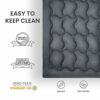 SLEEP ZONE King Size Mattress Topper Cooling Mattress Pad Cover Super Fluffy Down Alternative Bed Mattress Topper 8-21 Inch Deep Pocket, King
