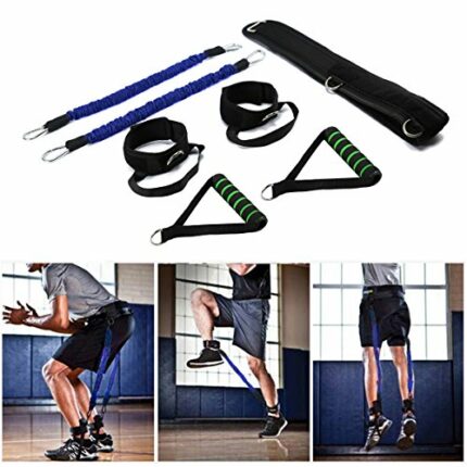 Wowelife Vertical Jump Trainer Equipment Bounce Trainer Device Leg Strength Training Bands for Agility, Strength Speed Fitness Basketball Volleyb