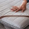 TBIIEXFL Proof thickening Mattress 1.5m Foldable Tatami Single double Mattresses Cotton Cover King Queen Size (Color : Gray, Size : 120x200cm)