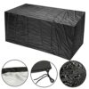 ZXFYHD Garden Furniture Cover Patio,Furniture Covers Outdoor Garden Furniture Rain Cover Waterproof Oxford Wicker Sofa Protection Set Garden Pati