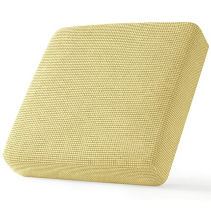 CHUN YI Stretch Sofa Seat Cushion Cover, Fitted Sofa Couch Cushion Covers Furniture Protector, Replacement for Individual Cushion Checks Jacquard