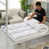 UE-MAOLU Mattresses Thicken Futon Mattresses, Floor Mattress Soft Folding Portable Mattress, Single Double Japanese Futons, Japanese Tatami Roll