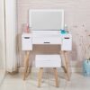 BVDSG Dressing Table Minimalist Bedroom Storage Cabinet Nordic Makeup Table Net Red Makeup Home Mini Cosmetic Table
