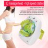 Electric Slimming Massager Roller, 3D Handheld Fat Burning Weight Loss Machine for Legs, Hips, Neck, Waist, Back and Body(Charging Type)(green)