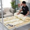UE-MAOLU Mattresses Thicken Futon Mattresses, Floor Mattress Soft Folding Portable Mattress, Single Double Japanese Futons, Japanese Tatami Roll