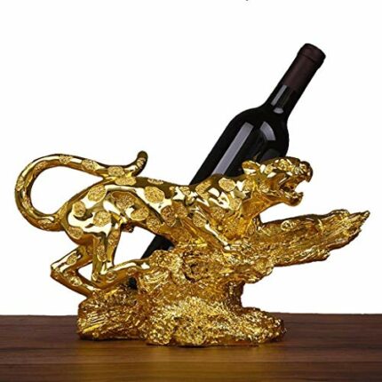 KXDCZ Shaped Wine Holder Wine Rack shelf Metal Sculpture Practical Home decoration Crafts