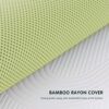 CHUN YI 2 Inch Cool-Feeling Memory Foam Mattress Topper, Gel-Infused Bed Topper with Washable Bamboo Cover(5cm,150x200cm)