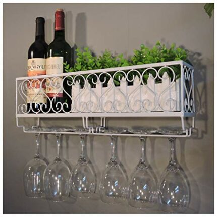 Stylish Simplicity Ceiling Wall Stylish Simplicity Wine Rack Simple Modern Living Room Display Household Goblet Rack Kitchen Cutlery Storage Bott