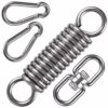WAREMAID Hammock Chair Hanging Kit Swing Spring Hardware, Heavy Duty Suspension Swivel Hanger Hook for Punching Bags, Heavy Bag, Hanging Chair, S