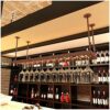 Ceiling Stylish Simplicity Industrial Retro Wine Glass Stylish Simplicity Wine Rack Creative Living Room Display Inverted High Glass Rack Bar Res