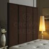 CROWNBEDSUK !EXCELLENT ALTON WALL HEADBOARD IN 2ft6,3ft,4ft,4ft6,5ft,6ft AND HEIGHT OPTIONS! (Brown, 5ft (kingsize) 44'')