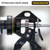 TOUGH MASTER Caulking Gun Professional Sealant Gun Adhesive Application Gun for 310 ml Cartridges Caulks, Sealants, Silicones, Durable Heavy Duty