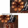 DLOETT Vintage Creative Grape Wine Rack, Decoration Restaurant Rotisserie, Nostalgic Personality Wine Bottle Rack