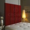 CROWNBEDSUK !EXCELLENT ALTON WALL HEADBOARD IN 2ft6,3ft,4ft,4ft6,5ft,6ft AND HEIGHT OPTIONS! (Brown, 5ft (kingsize) 44'')