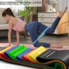 5-Pack Resistance Bands - Includes FREE Carry Bag - Varying Strengths and Colours - For Men & Women - Full-Body Workout - Easy to use - Great for