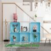 C&AHOME Cube Storage Organizer, 6-Cube Shelves Units, Closet Cabinet, DIY Plastic Modular Book Shelf, Ideal for Bedroom, Living Room, Office, 36.