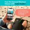 Cubii Move, Under Desk Elliptical, Bike Pedal Exerciser, Seated Elliptical, Work from Home Fitness, Mini Elliptical Machines for Home Use, Exerci