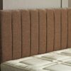 CROWNBEDSUK APOLLO CHENILLE HEADBOARD 2ft6,3ft,4ft,4ft6,5ft,6ft Aubergine, 4ft6 (Double)
