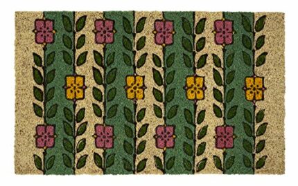 Entryways Victoria and Albert Museum Espalier Coir Doormat, Natural, 45 x 75