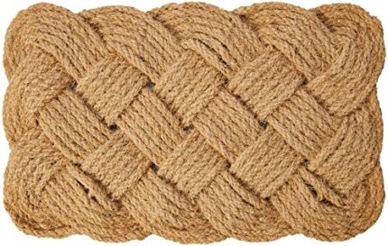 Entryways 40 x 60 cm Coir Knot-ical Handwoven Coconut Fibre Doormat