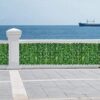 whiteswan Trellis Panel, Artificial Ivy Privacy Fence Screen, Hedges and Faux Ivy, Garden Screening Panel Vine Leaf Decoration, for Outdoor, Gard