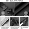 wiipara Parasol Cover with Rod, Cantilever Parasol Protective Cover fit for 2-4m Waterproof UV-Block Windproof Large Umbrella Cover with Zip and