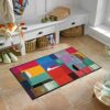 wash+dry Bel Villaggio Door Mat, 75 x 120 cm, Washable for Indoor and Outdoor Use