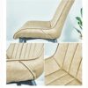 dining chair Kitchen Dining Room Furniture Chairs Dining Chairs Set Of 2 Kitchen Chairs with PU Cushion Seat Back Modern Mid Century Living Room