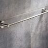 Bathroom Bathroom Towel Hanging Suspension Brushed Towel Rack Single Rod Kitchen Balcony Towel Bar Towel Bracket Tower Hanger/80Cm