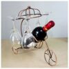 DLOETT Delicate Red Wine Bottle Glasses Holder Hanging Upside Down Cup Goblets Display Rack