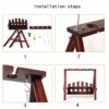 PIBM Stylish Simplicity Wine Shelf Solid Wood Wine Rack, Wine Cabinet Living Room Decoration