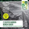 VFM - Garden Furniture Covers Waterproof, Garden Bench 2 Seater Cover, Protect your Garden Furniture from the Elements and Save your Time in the