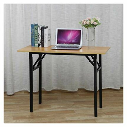 HDDFG Folding Wooden Computer Desk Laptop Desk Portable for Home Office Modern Writing Table PC Desk Study Table Furniture (Color : C)