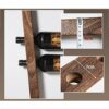 Wine racks Home/Bar Retro 6 or 8 Bottle Wall Mounted Wine Bottle Display Holder, Wooden Hanging Wine Shelf Organizer, for Bar Kitchen Cabinet Org