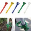 WINOMO Adjustable Beach Umbrella Ground Anchor Umbrella Spike Umbrella Stand Holder for Garden Sun Beach Fishing Pole Patio (Yellow)