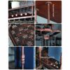 Ceiling Wine Rack Vintage Wrought Iron Wine Rack Glass Wine Glass Bracket - Restaurant Kitchen Bar Home Decoration Floating Wine Rack Adjustable