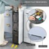 Bathroom Storage Cabinet Slim Toilet Paper Storage Cabinet Bathroom Floor Cabinet Freestanding Multipurpose Storage Cabinet With Drawer Freestand